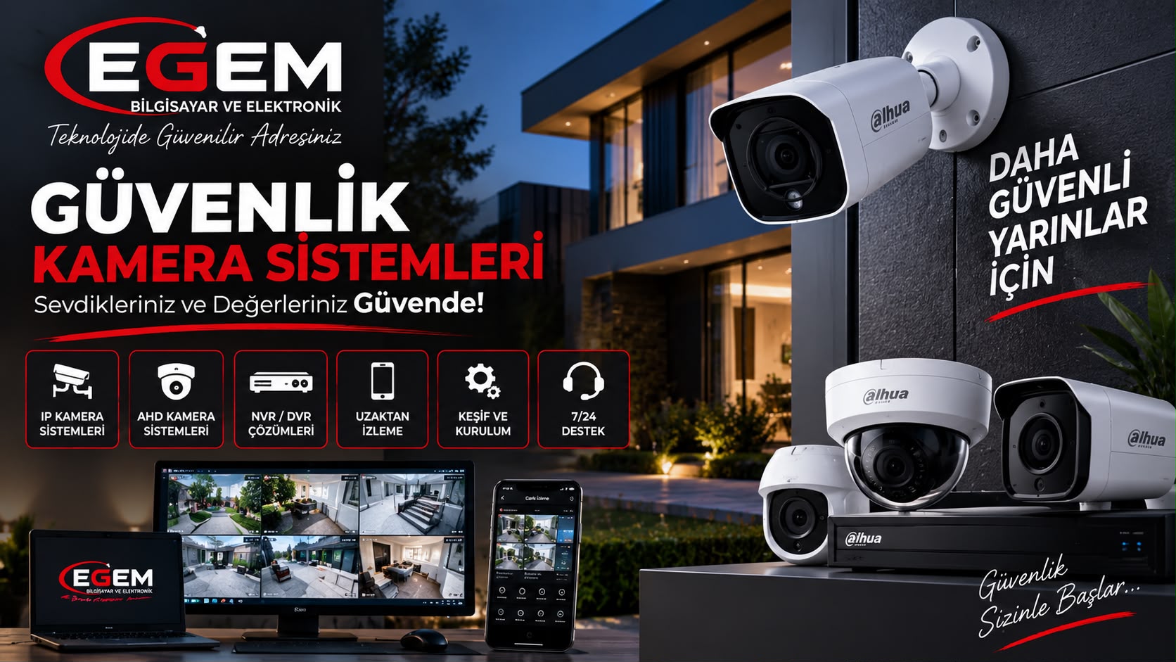 GÜVENLİK KAMERA SİSTEMLERİ
